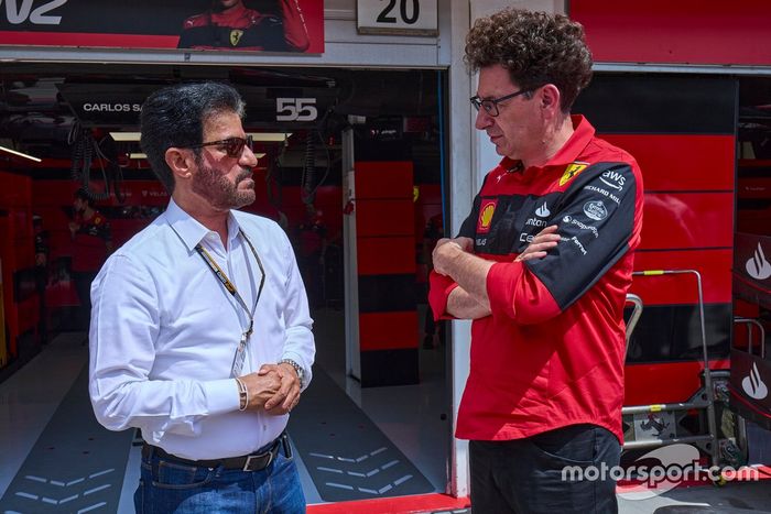 Mattia Binotto, Team Principal, Ferrari