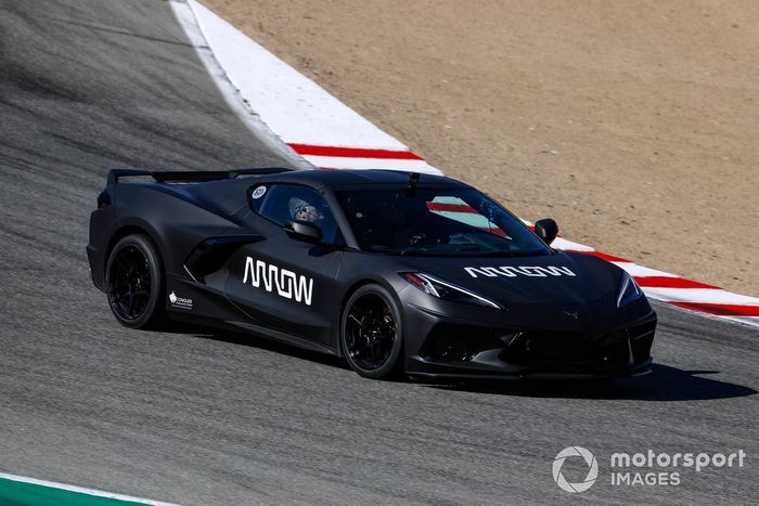 Sam Schmidt drives the SAM car