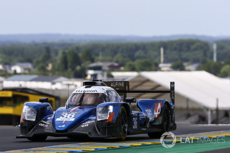 #36 Signatech Alpine A470 Gibson: Gustavo Menezes, Romain Dumas, Matt Rao