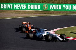 Felipe Massa, Williams FW40, Fernando Alonso, McLaren MCL32