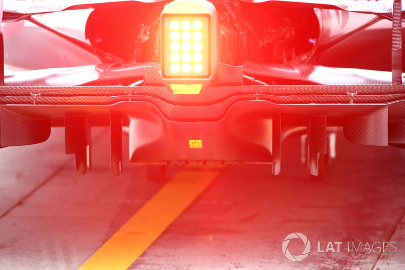Sahara Force India VJM10 rear diffuser detail