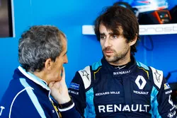 Nicolas Prost, Renault e.Dams, with Alain Prost