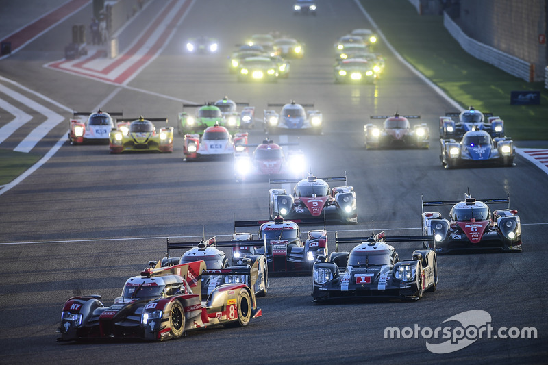 #8 Audi Sport Team Joest Audi R18: Lucas di Grassi, Loic Duval, Oliver Jarvis