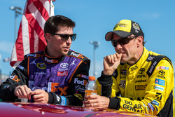 Denny Hamlin, Joe Gibbs Racing, Toyota; Matt Kenseth, Joe Gibbs Racing, Toyota
