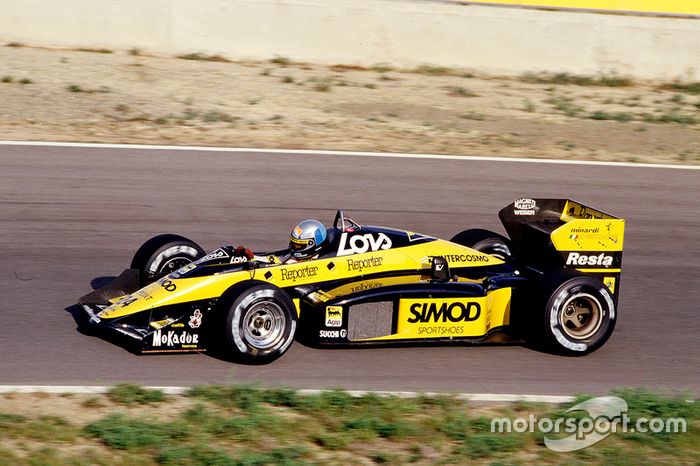 Alessandro Nannini, Minardi M187 Motori Moderni