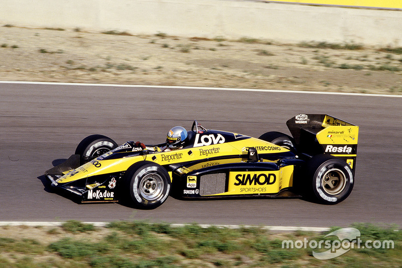 #24 : Alessandro Nannini, Minardi M187, Motori Moderni