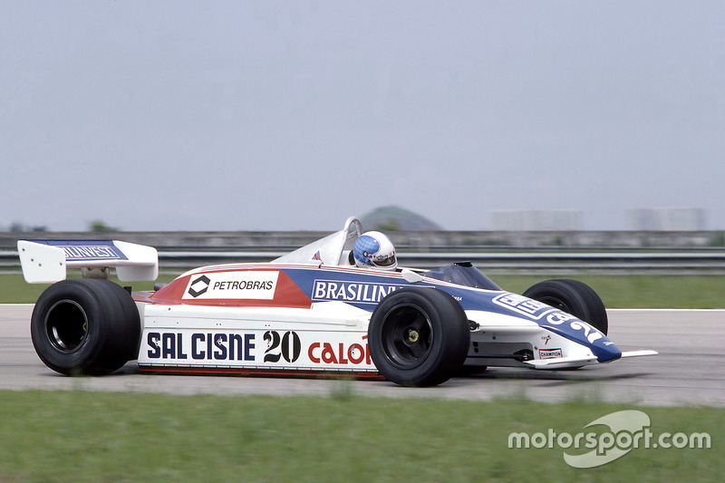 1982 - Chico Serra, Fittipaldi F8D-Ford Cosworth