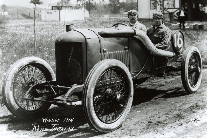 Race winner René Thomas