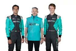 Nelson Piquet Jr., Martin Leach and Oliver Turvey, NeXTEV TCR Formula E Team