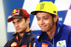 Dani Pedrosa, Repsol Honda Team, und Valentino Rossi, Yamaha Factory Racing