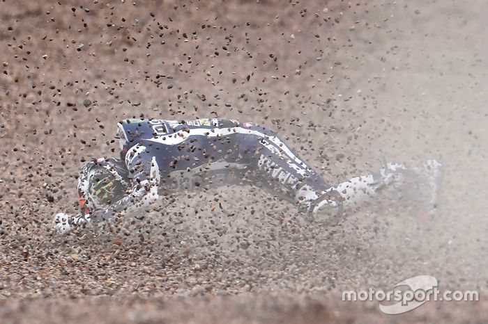 Jorge Lorenzo, Yamaha Factory Racing accidente
