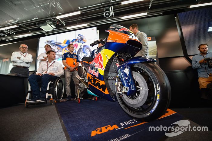 La moto KTM MotoGP
