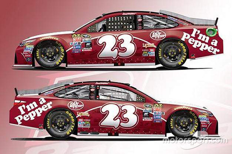 David Ragan, BK Racing Toyota special throwback scheme