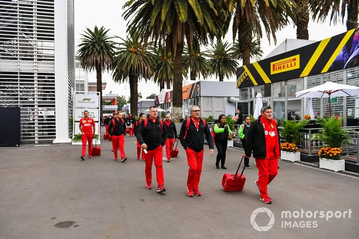 Ferrari team