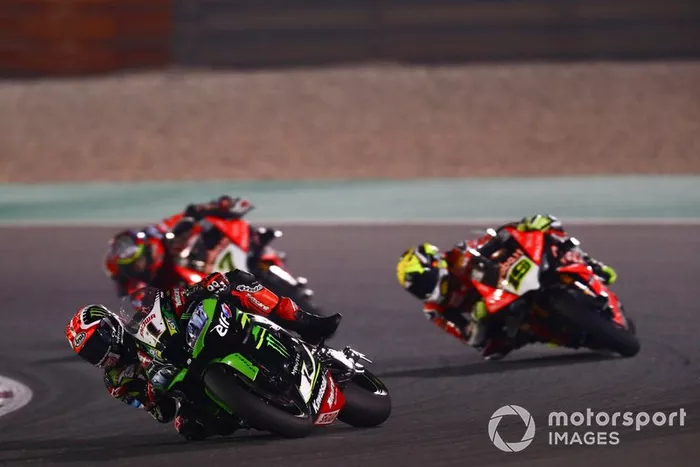 Jonathan Rea, Kawasaki Racing Team, Alvaro Bautista, Aruba.it Racing-Ducati Team, Chaz Davies, Aruba.it Racing-Ducati Team
