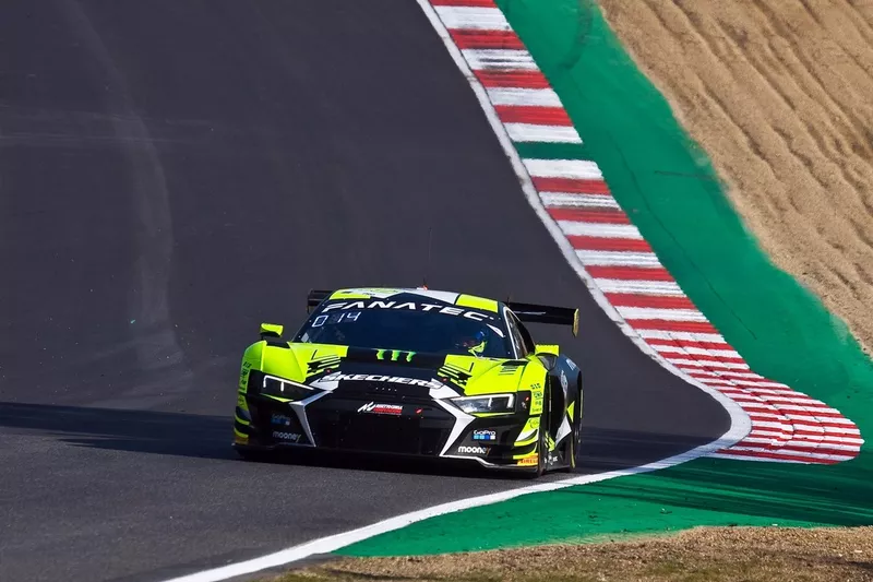 #46 Team WRT Audi R8 LMS evo II: Valentino Rossi, Frédéric Vervisch