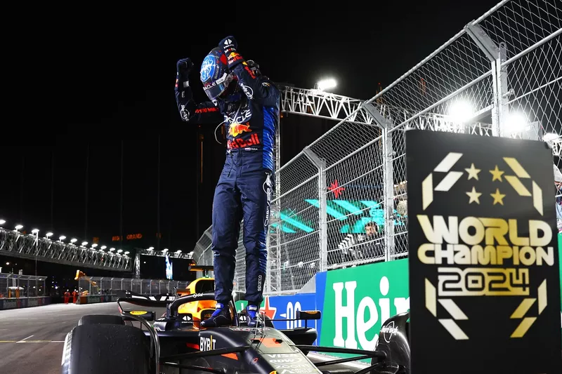 2024 Champion du monde des conducteurs Max Verstappen, Red Bull Racing