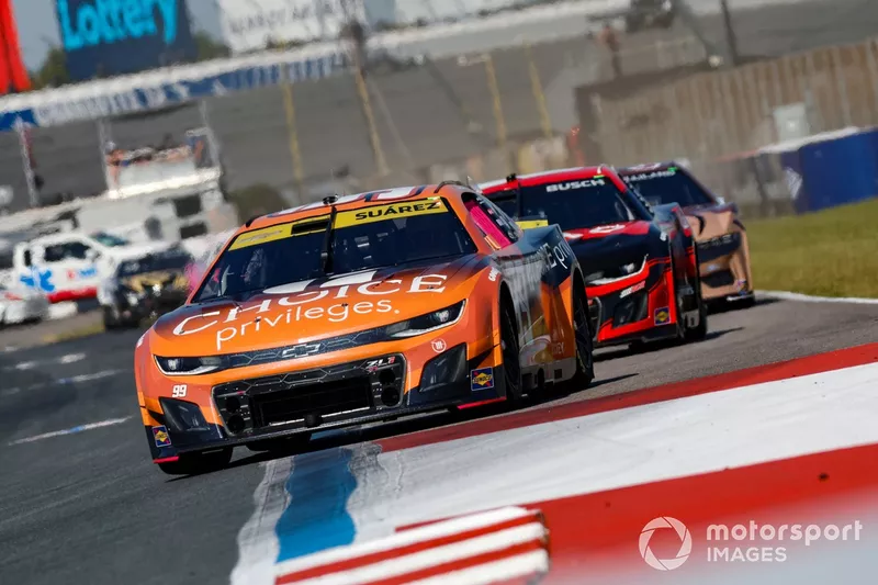 Daniel Suarez, Trackhouse Racing, Choice Privileges Chevrolet Camaro