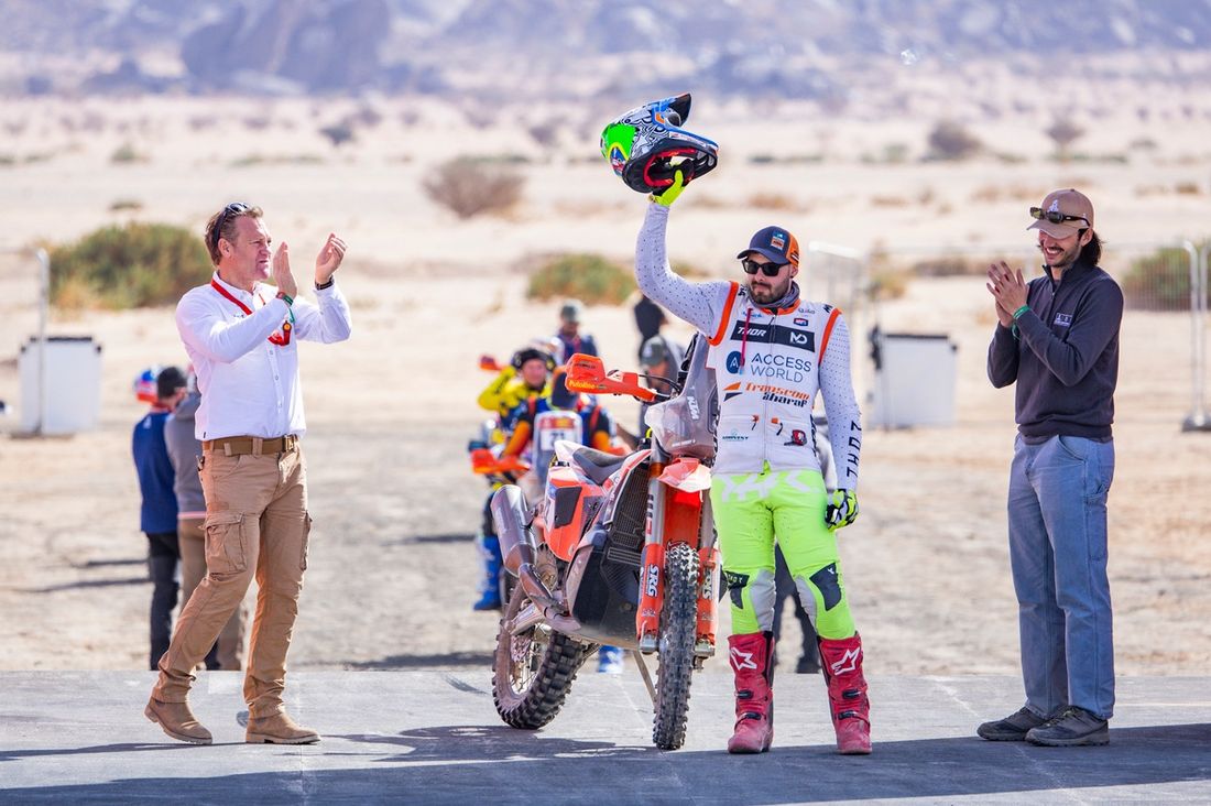 #22 BAS World KTM Racing Team KTM: Michael Docherty