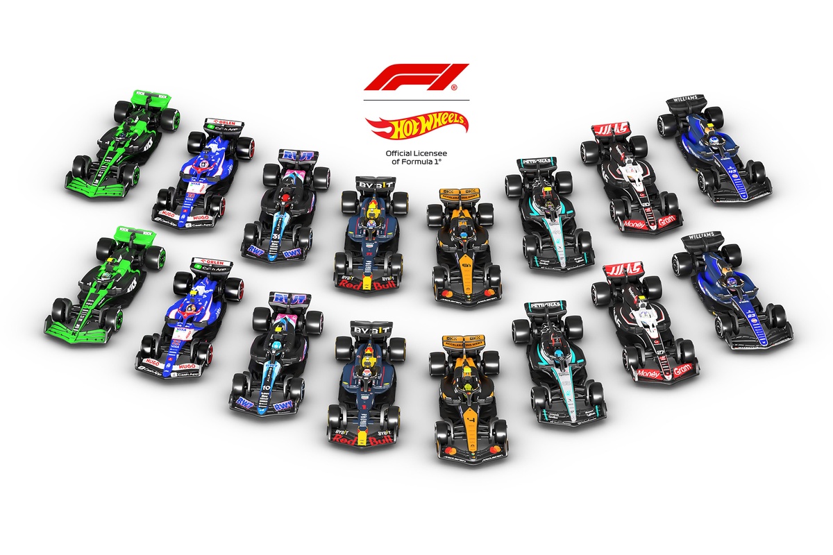 ホットウィール　F1 F1は「レースのスリルを1:64スケールに」ホットウィールとの新た