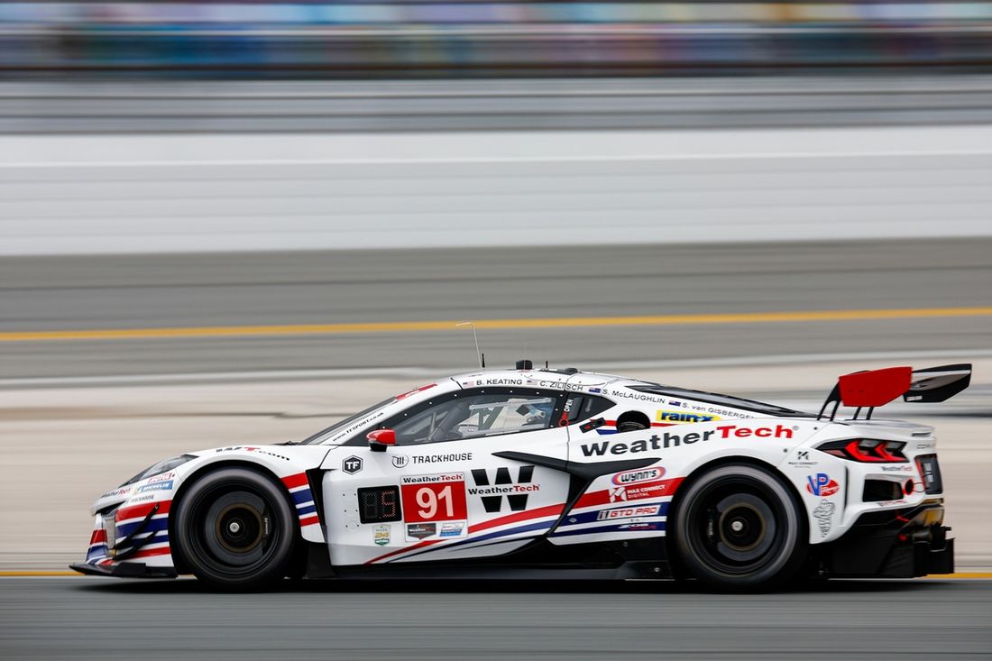 #91 Trackhouse by TF Sport Corvette Z06 GT3.R: Ben Keating, Connor Zilisch, Scott McLaughlin, Shane van Gisbergen