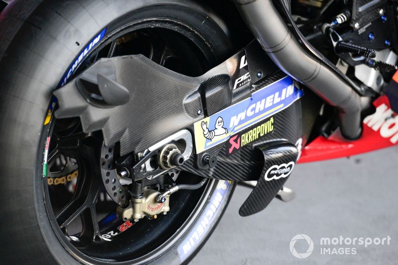Detalhes da moto da Red Bull KTM Factory Racing