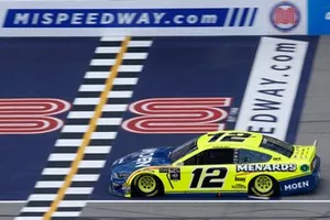  Ryan Blaney, Team Penske, Ford Mustang Menards/Moen
