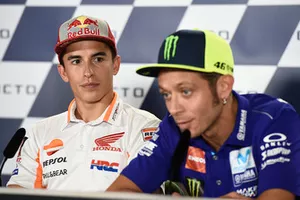 Marc Marquez, Repsol Honda Team, Valentino Rossi, Yamaha Factory Racing