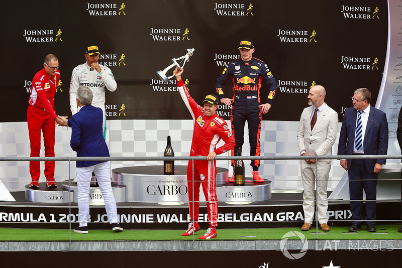 Sebastian Vettel győzelme a Belga Nagydíjon - F1 2018