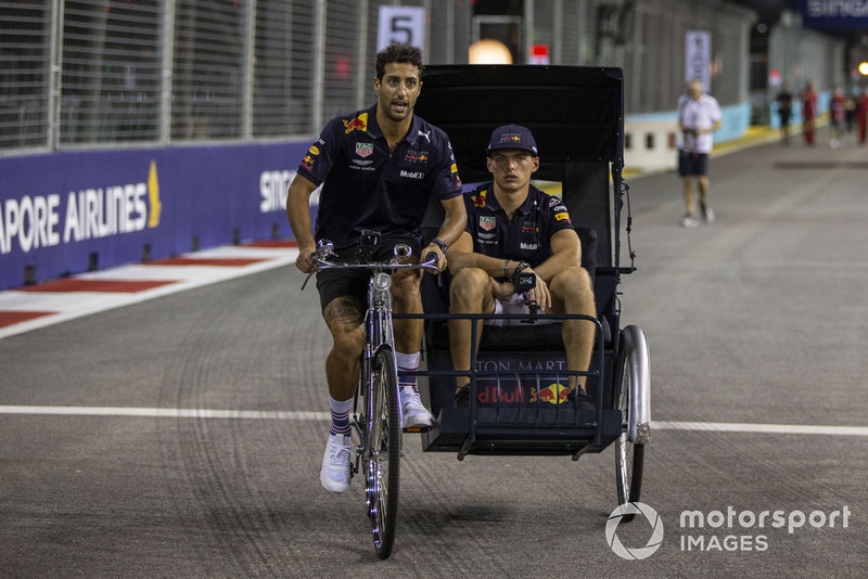 Даніель Ріккардо, Макс Ферстаппен, Red Bull Racing