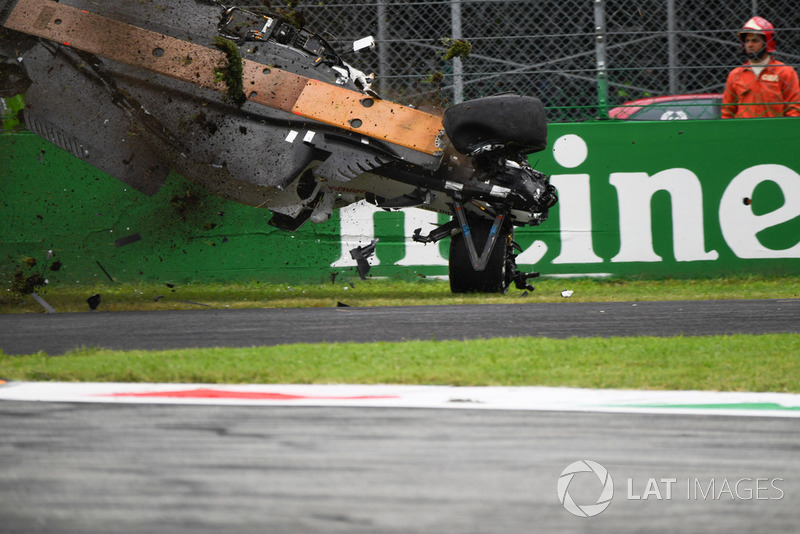 L'accident de Marcus Ericsson, Sauber C37