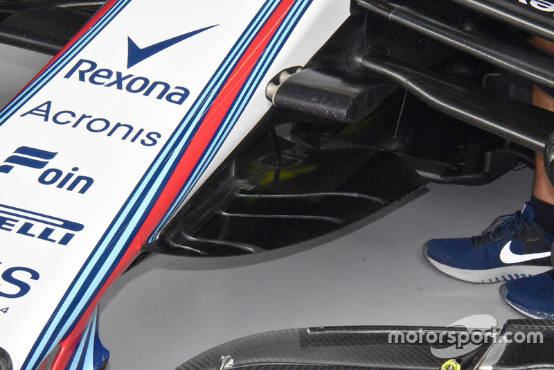 Williams FW41 ön detay