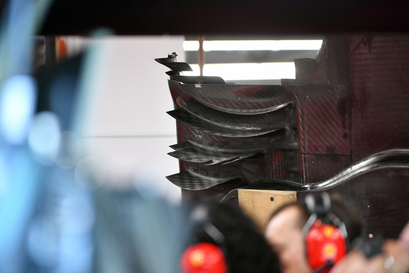 Le fond plat de la Ferrari SF71H