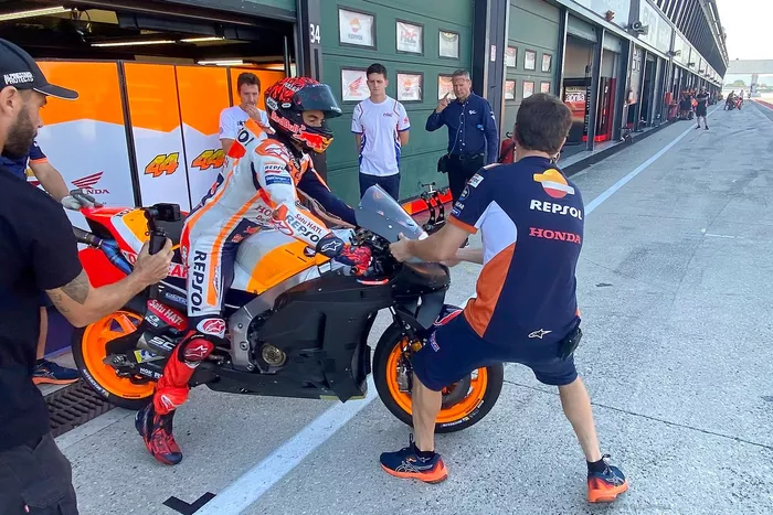 Marc Marquez, Repsol Honda Honda RC213V, nuevo carenado