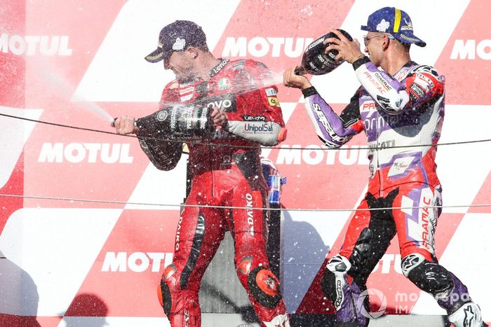 Podio: tercer lugar Jorge Martín, Pramac Racing 