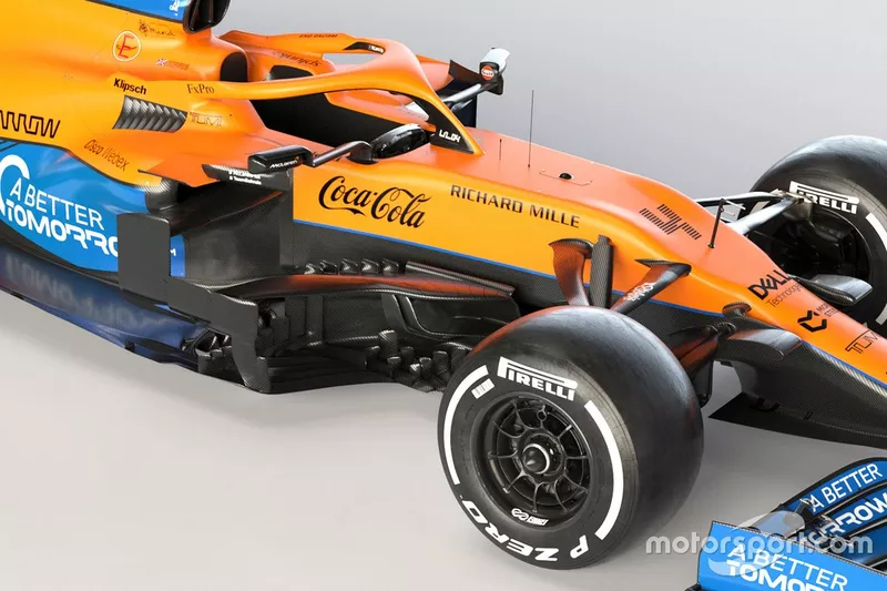 Détails de la McLaren MCL35M