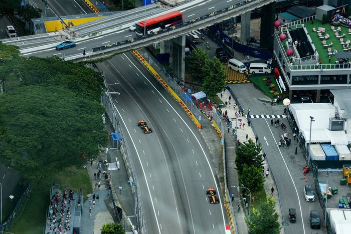 Lando Norris, McLaren, Oscar Piastri