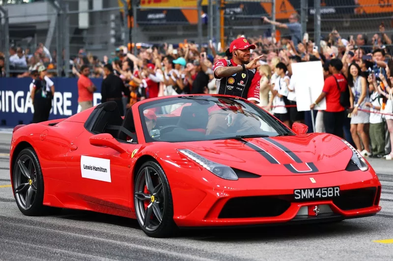 Lewis Hamilton, Ferrari