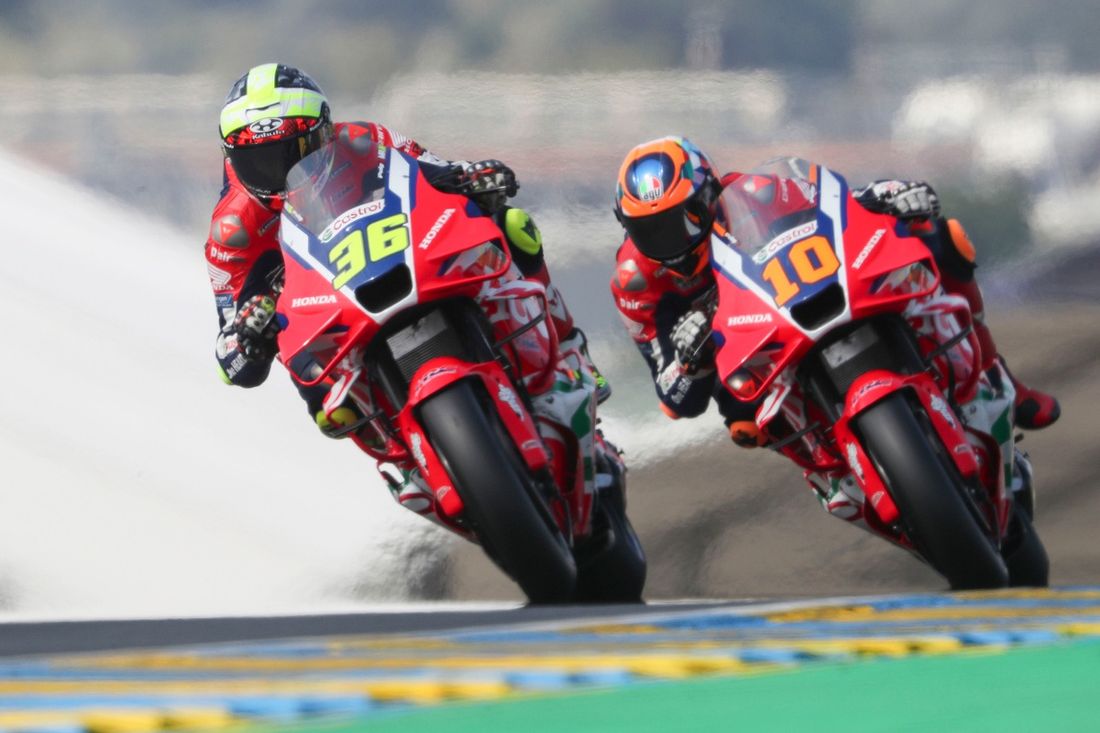 Joan Mir, Honda HRC, Luca Marini, Honda HRC