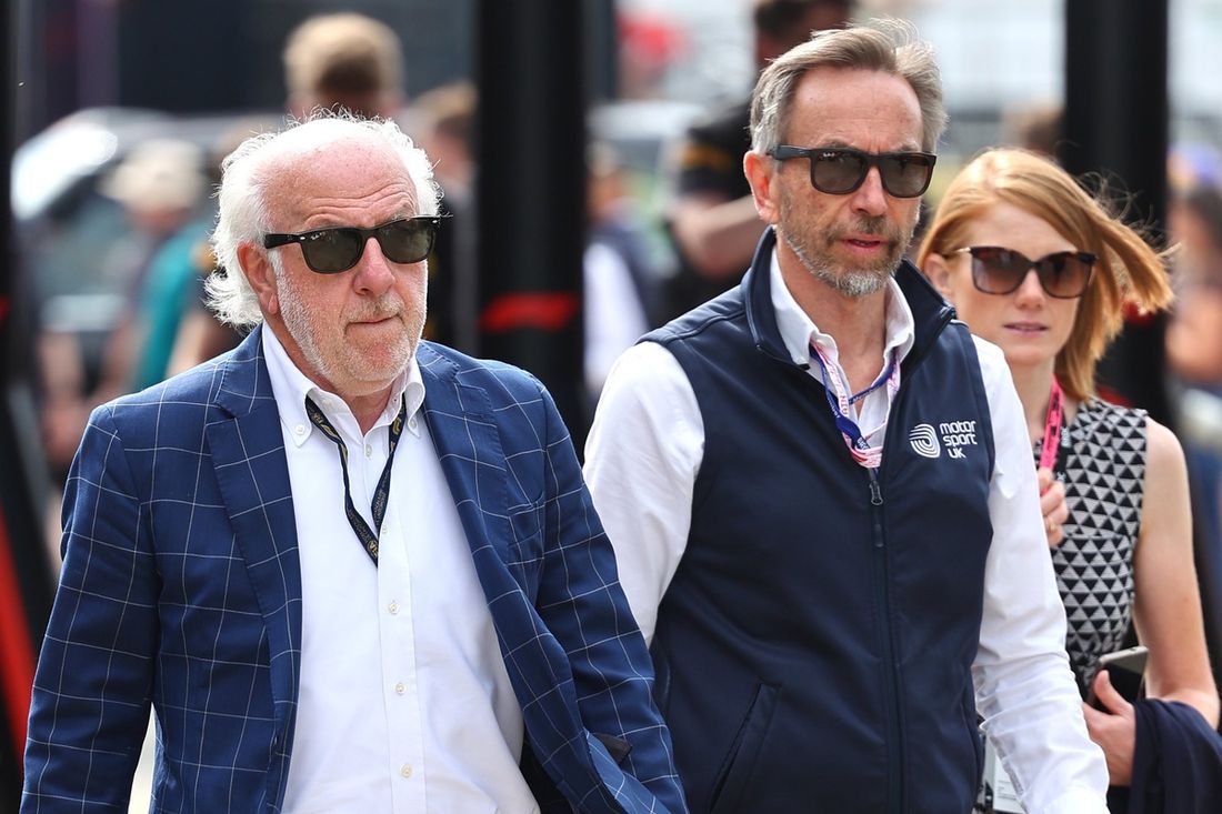 David Richards, Presidente de Prodrive y Hugh Chambers, Director General de Motorsport UK