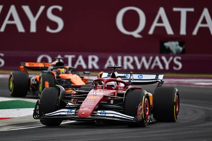 Charles Leclerc, Ferrari, Oscar Piastri, McLaren