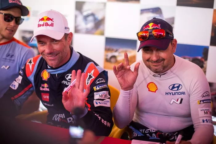 Sébastien Loeb, Daniel Elena, Hyundai Motorsport Hyundai i20 Coupe WRC