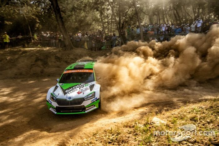Kalle Rovanperä, Jonne Halttunen, koda Motorsport koda Fabia R5