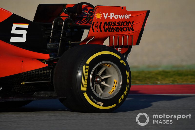 Aileron arrière de la Ferrari SF90