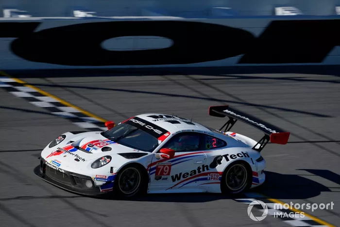 #79 WeatherTech Racing Porsche 911 GT3R: Cooper MacNeil, Julien Andlauer, Matteo Cairoli, Alessio Picariello