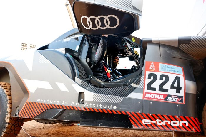 #224 Team Audi Sport Audi: Mattias Ekstrom, Emil Bergkvist