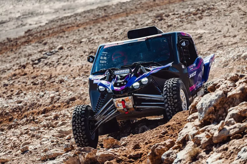 #311 Yamaha powered by X-Raid Team: Camelia Liparoti, Xavier Blanco
