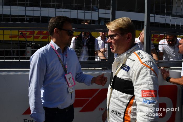 Mika Hakkinen Leyendas F1 30 aniversario 