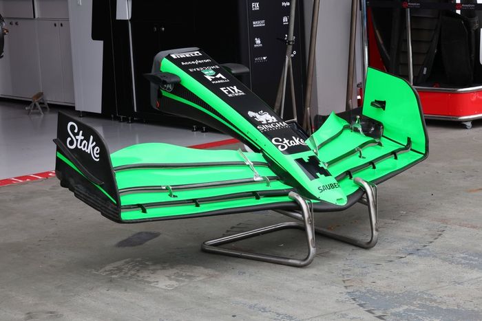 Sauber C44 detalles técnicos