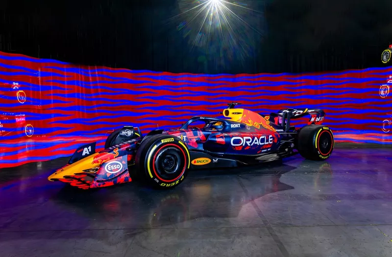 La livrée de la RB20 de Red Bull Racing pour le GP de Grande-Bretagne